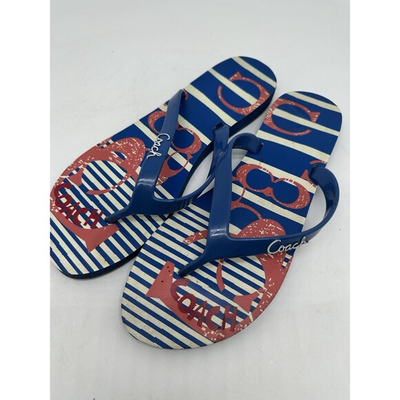 Coach Kali Jelly Sz. 8B Flip Flops - Picture 2 of 7